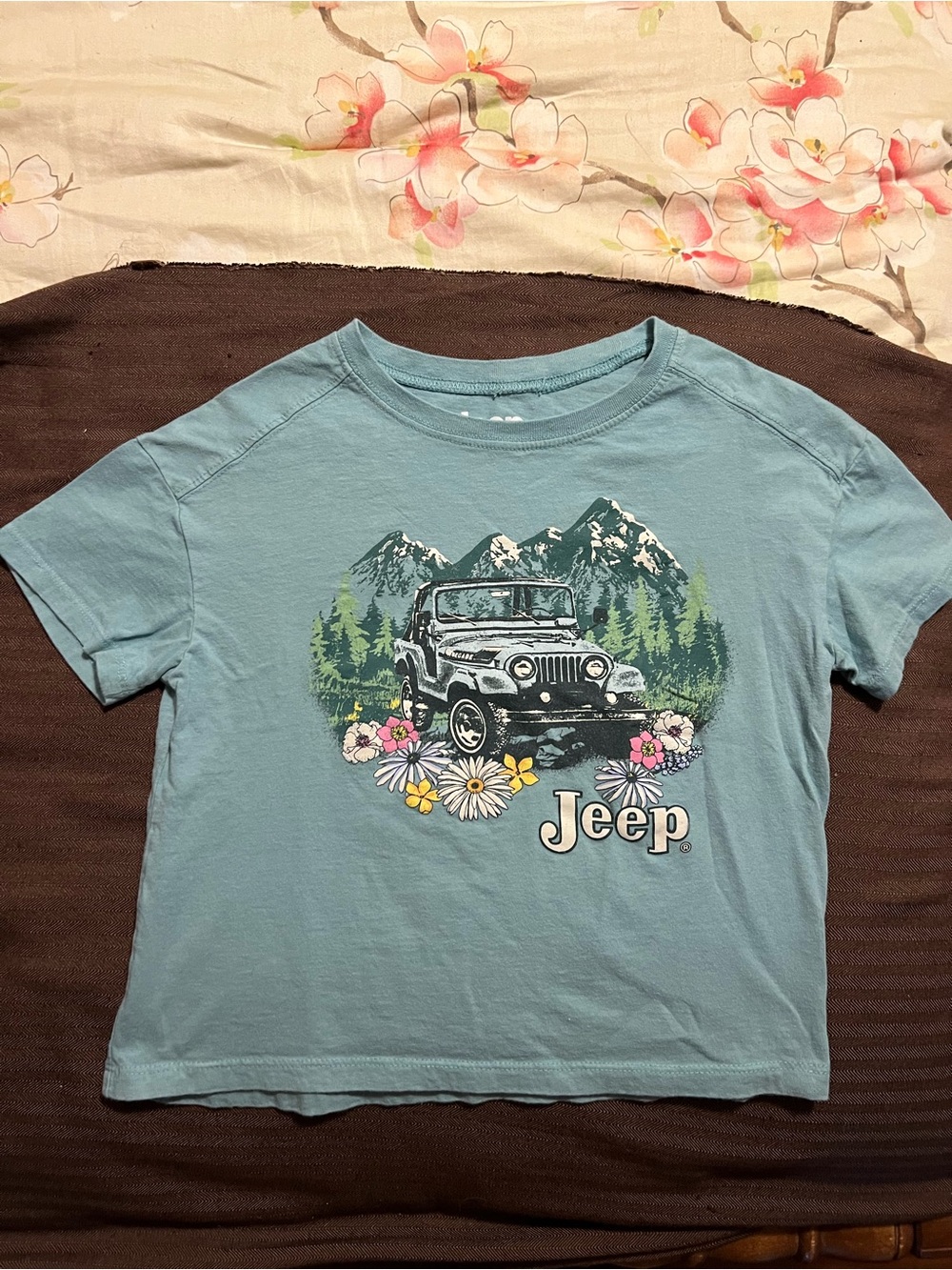 LICENSED Girls  JEEP VEHICLES SHORT SLEEVE T SIZE 12